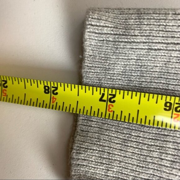 ANTHROPOLOGIE Moth I Grey I Sweater Cardigan I Green Bow - Picture 7 of 13